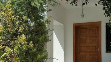 Entrada de la propiedad