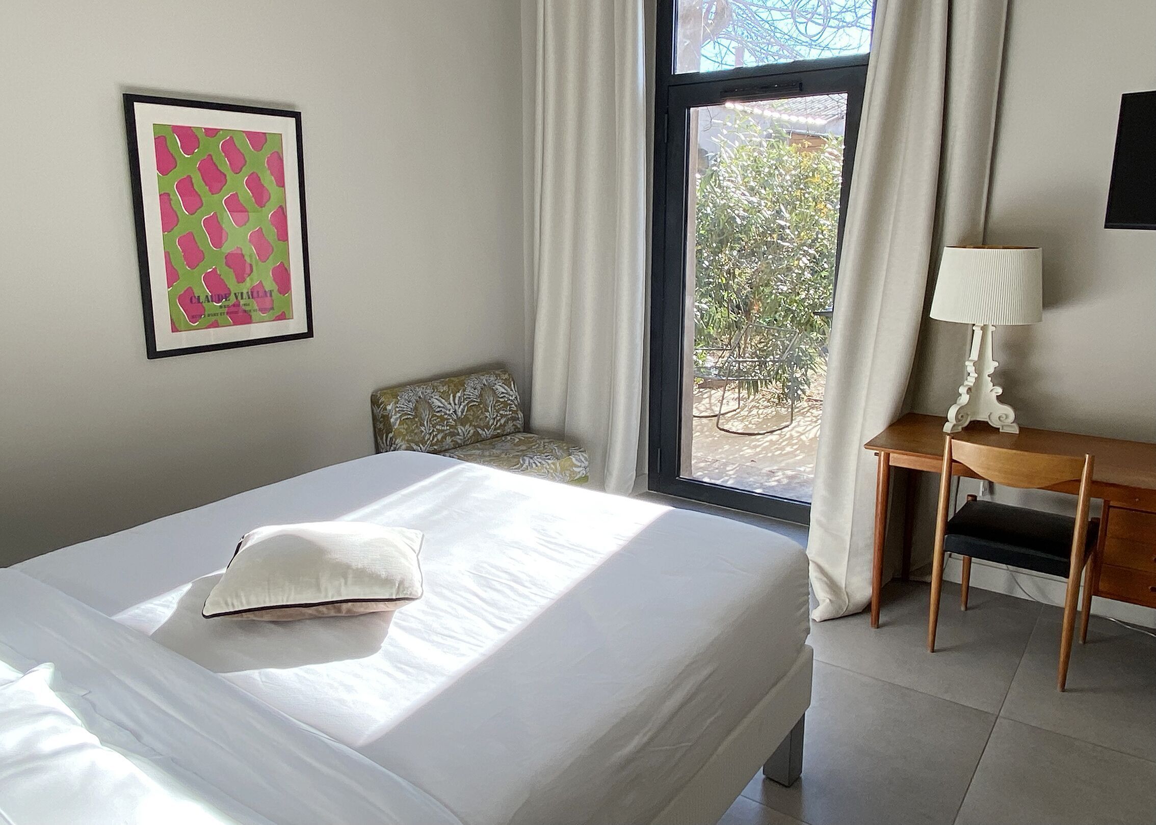 Premium bedding, memory-foam beds, free WiFi, bed sheets