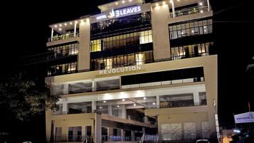 Front of property – evening/night