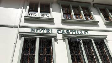 Voorkant van accommodatie