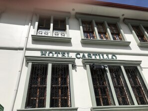 Fassade der Unterkunft