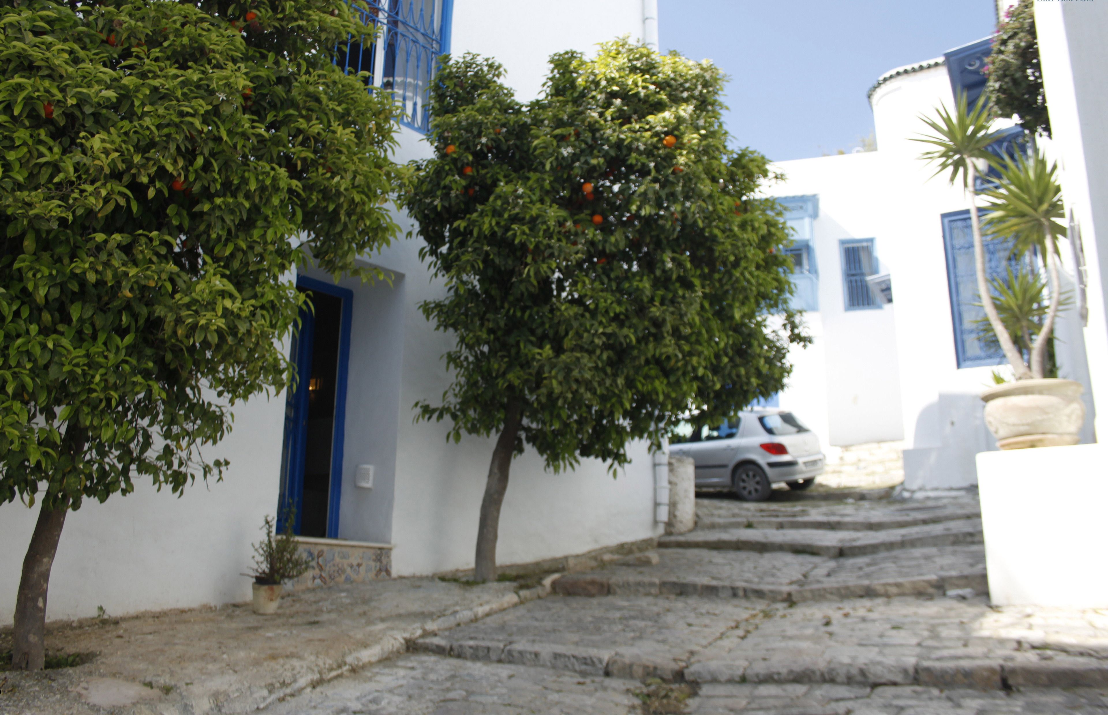 Fachada de la propiedad