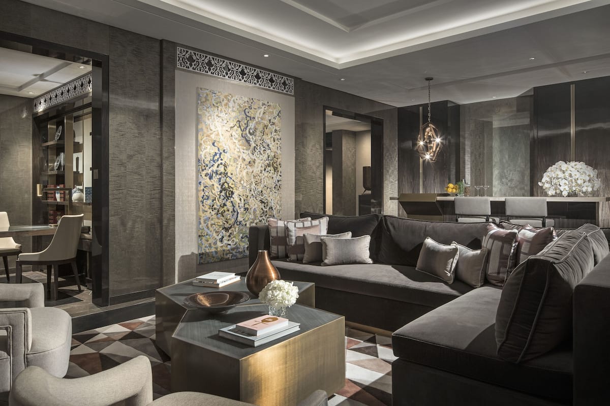 Presidential Suite, 1 Katil Raja (King) | Ruang tamu | TV Pintar