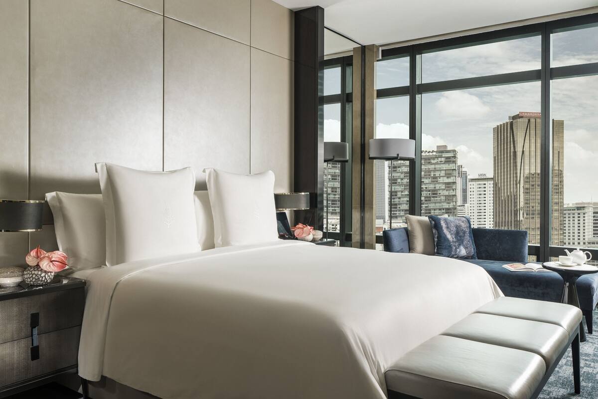 Literie de qualité supérieure, minibar, coffres-forts dans les chambres