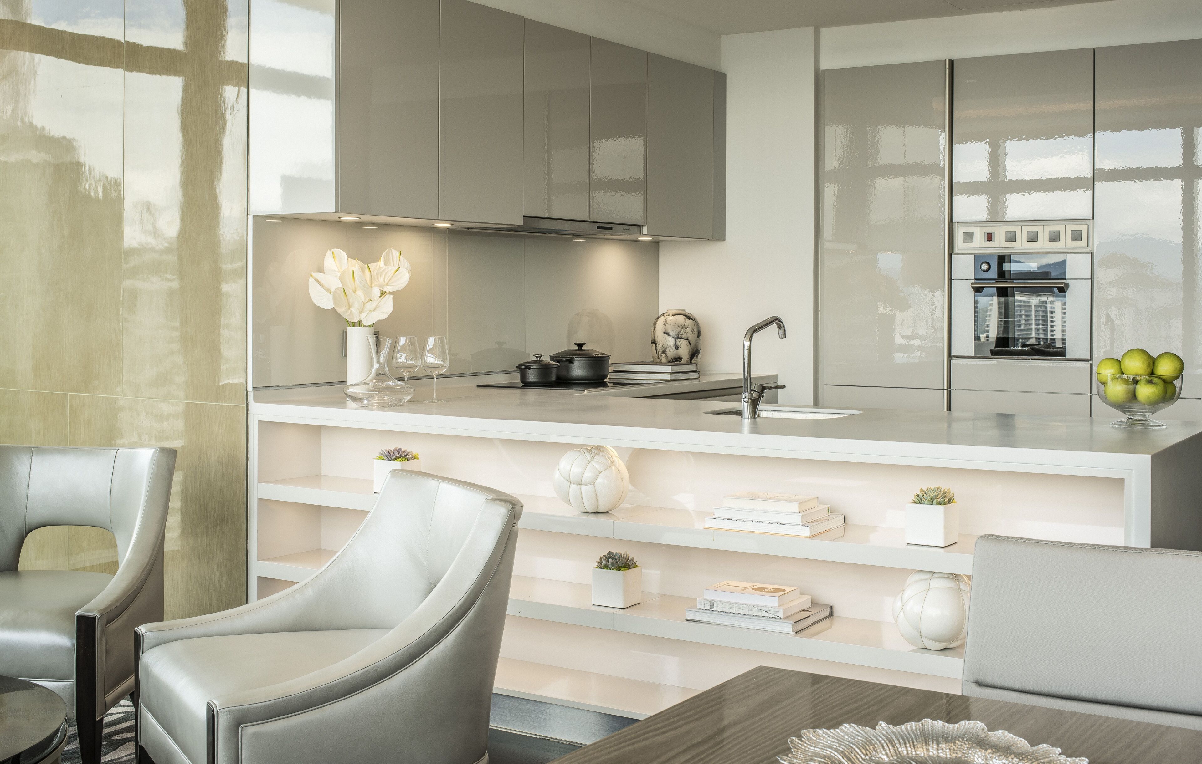 two bedroom premier park - view apartment | private kitchen | espresso maker, coffee/tea maker, electric kettle