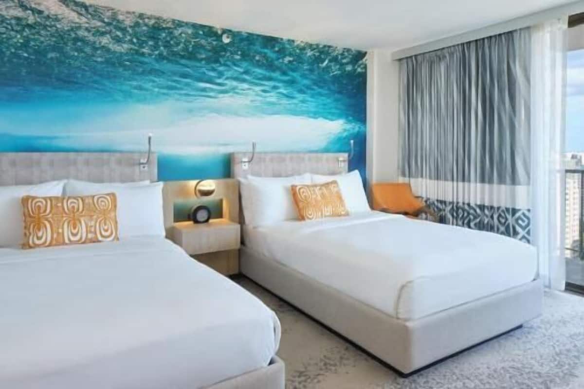 In-room safe, desk, iron/ironing board, free cribs/infant beds