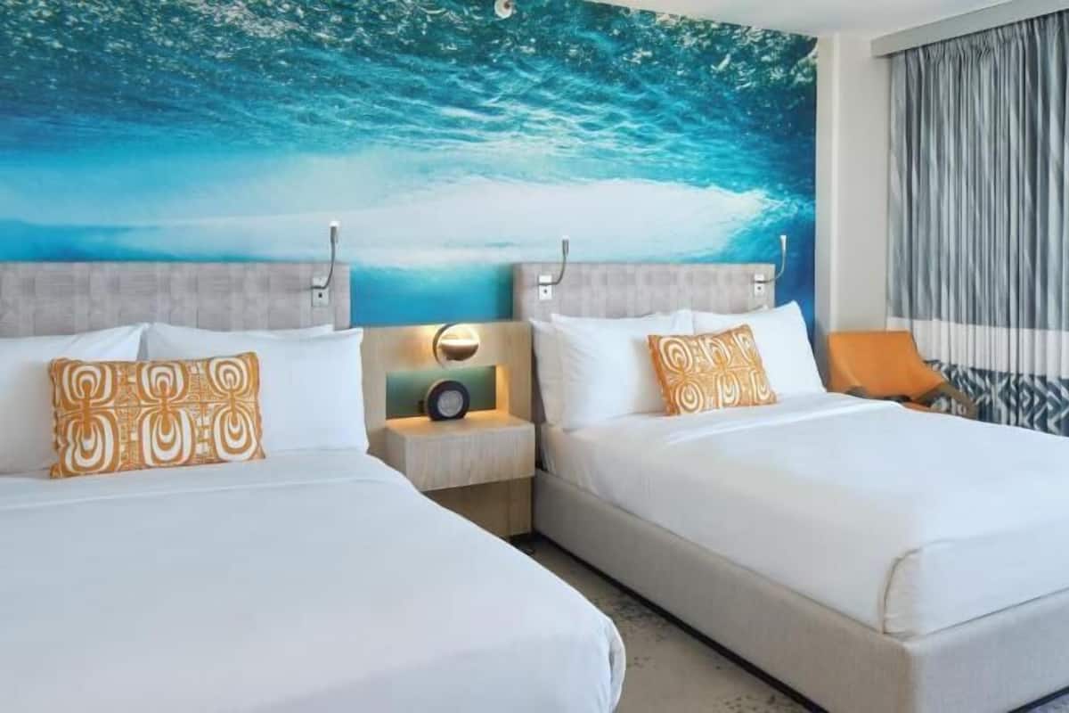 In-room safe, desk, iron/ironing board, free cribs/infant beds