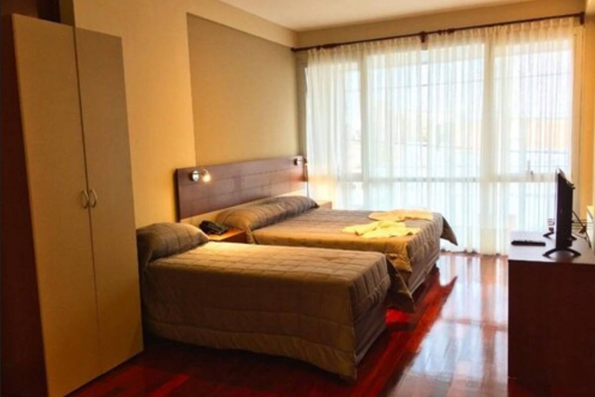 standard triple room | in-room safe, free wifi, bed sheets