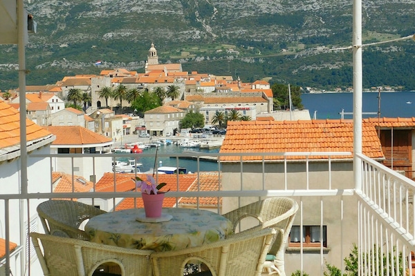 Apartment, 2 Bedrooms, Terrace, Sea View | Balcony view
