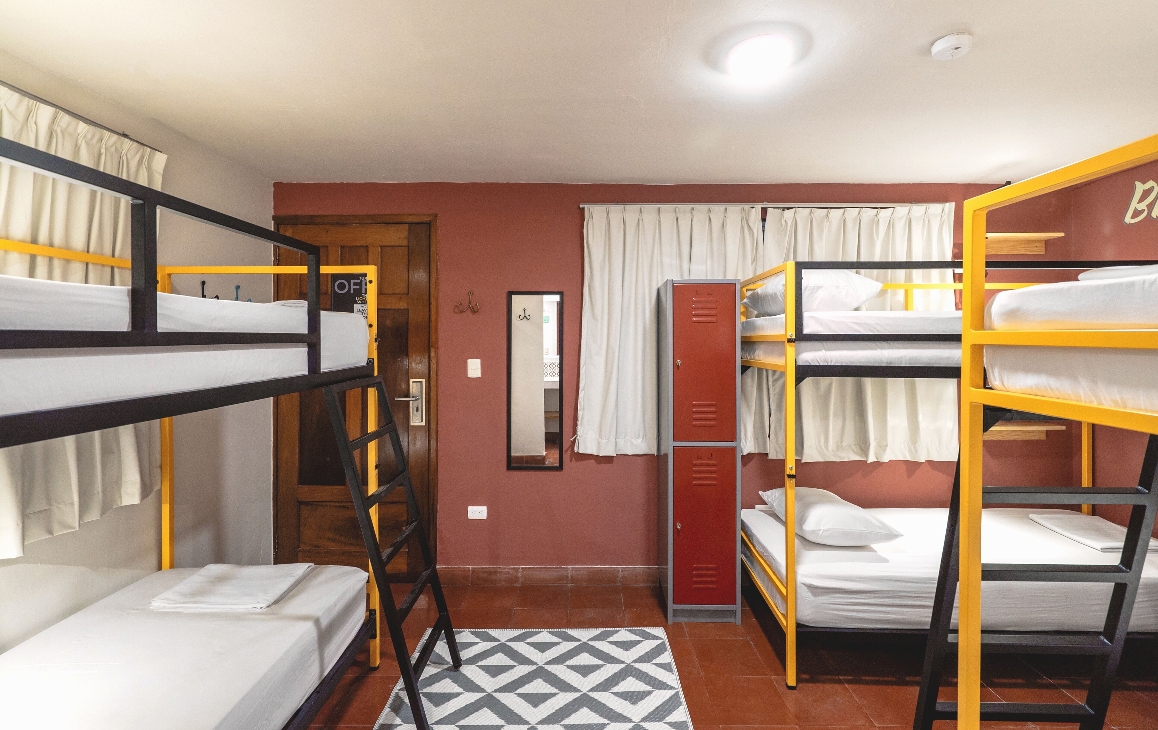 Free WiFi, bed sheets