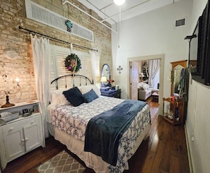 1 Schlafzimmer, Pillowtop-Betten, Bügeleisen/Bügelbrett, Reisekinderbett