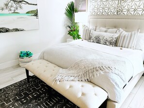 2 makuuhuonetta, silitysrauta/-lauta, vauvan matkasänky, ilmainen Wi-Fi