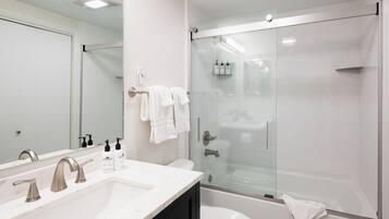 Hair dryer, towels