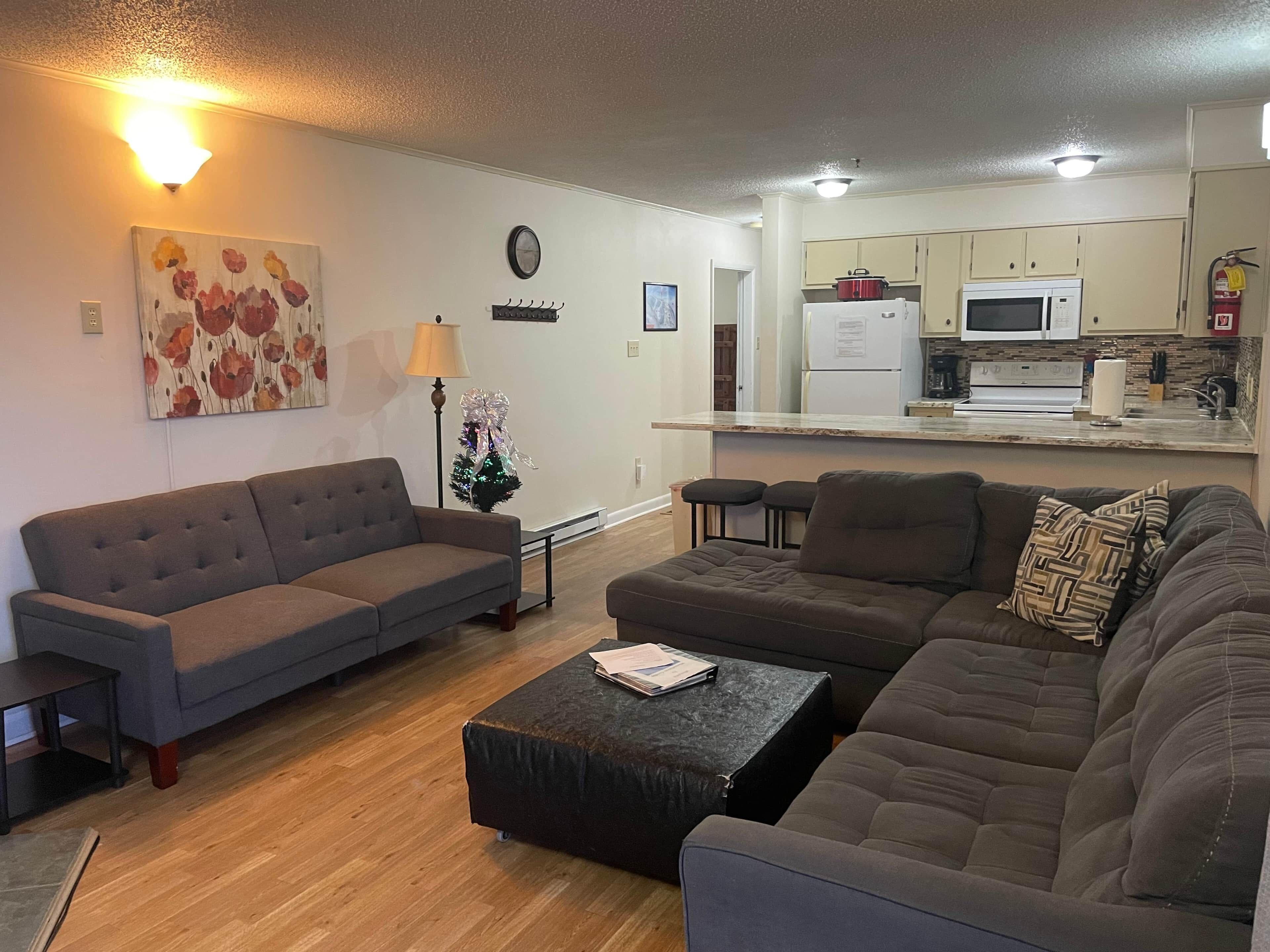 TV, fireplace, DVD player