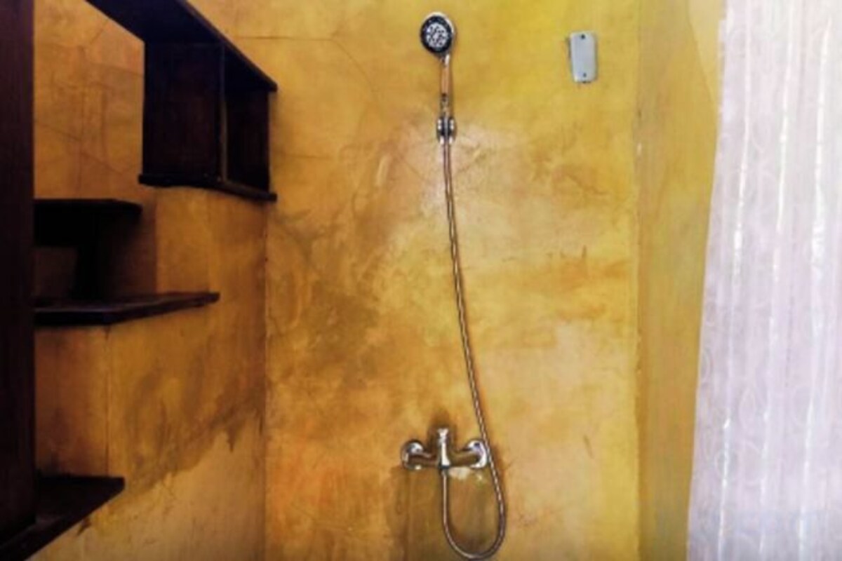 Bathroom | Shower, rainfall showerhead, free toiletries, hair dryer