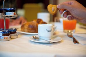 Kontinental frokost er inkludert hver dag