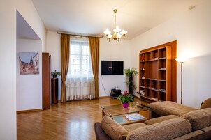 Old Riga Two Level Apartment with river view (Address: Palasta street 9) | Soundproofing, iron/ironing board, free WiFi, bed sheets