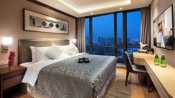 Deluxe Room, 2 Bedrooms | In-room safe, desk, iron/ironing board, free WiFi