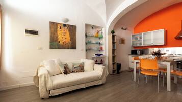 TV, DVD player, books