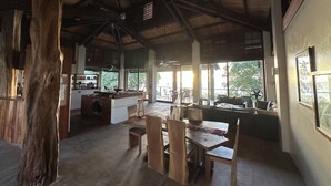 Dining - Beautiful Beachfront Island Home, Private Dock, Village Transportation Included (Placencia)