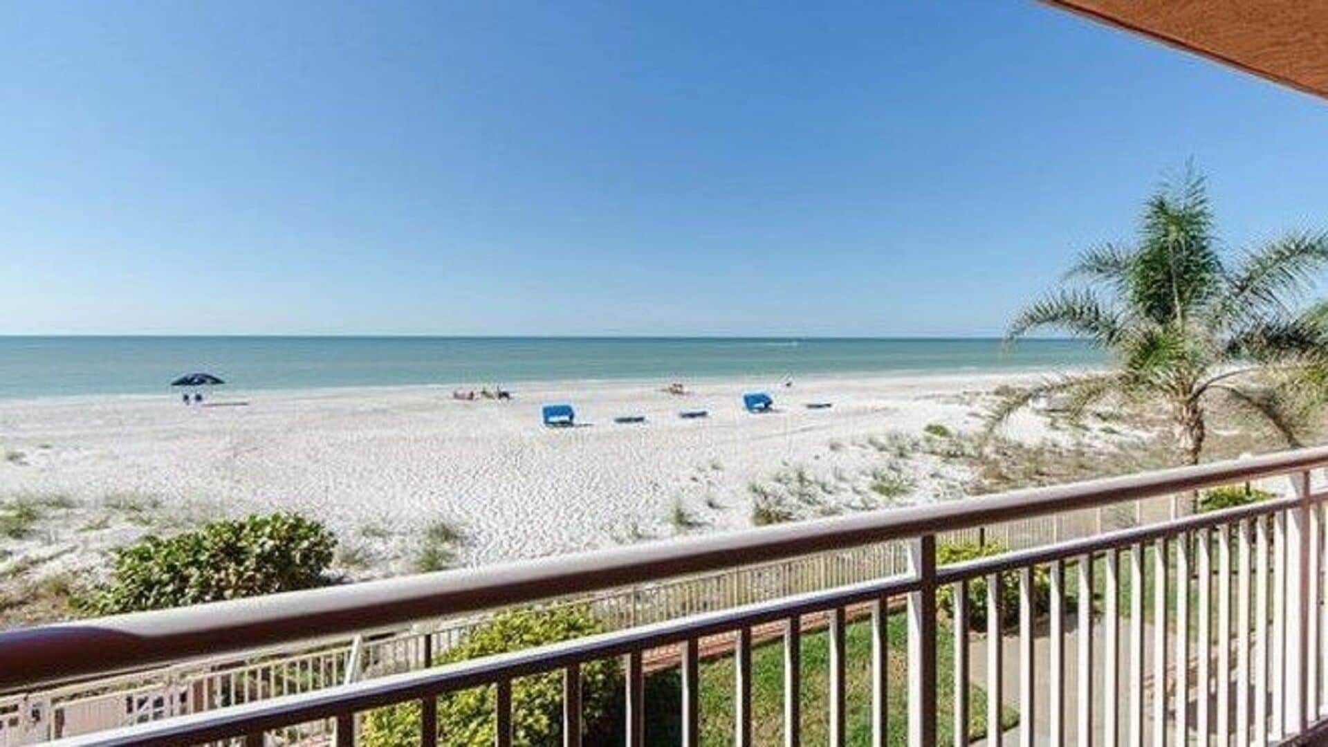 Chateaux Beachfront Condo...Only Steps To The Water!!!