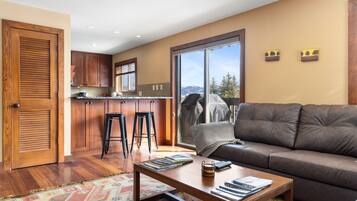 TV connectée, cheminée