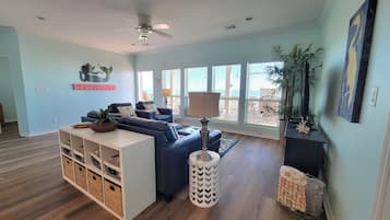 Smart TV, video games, DVD player, books