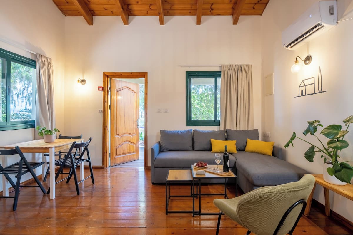 Familien-Ferienhütte, 1 Schlafzimmer | Wohnbereich