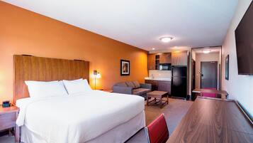 Room, 1 King Bed with Sofa bed | Premium bedding, in-room safe, desk, laptop workspace