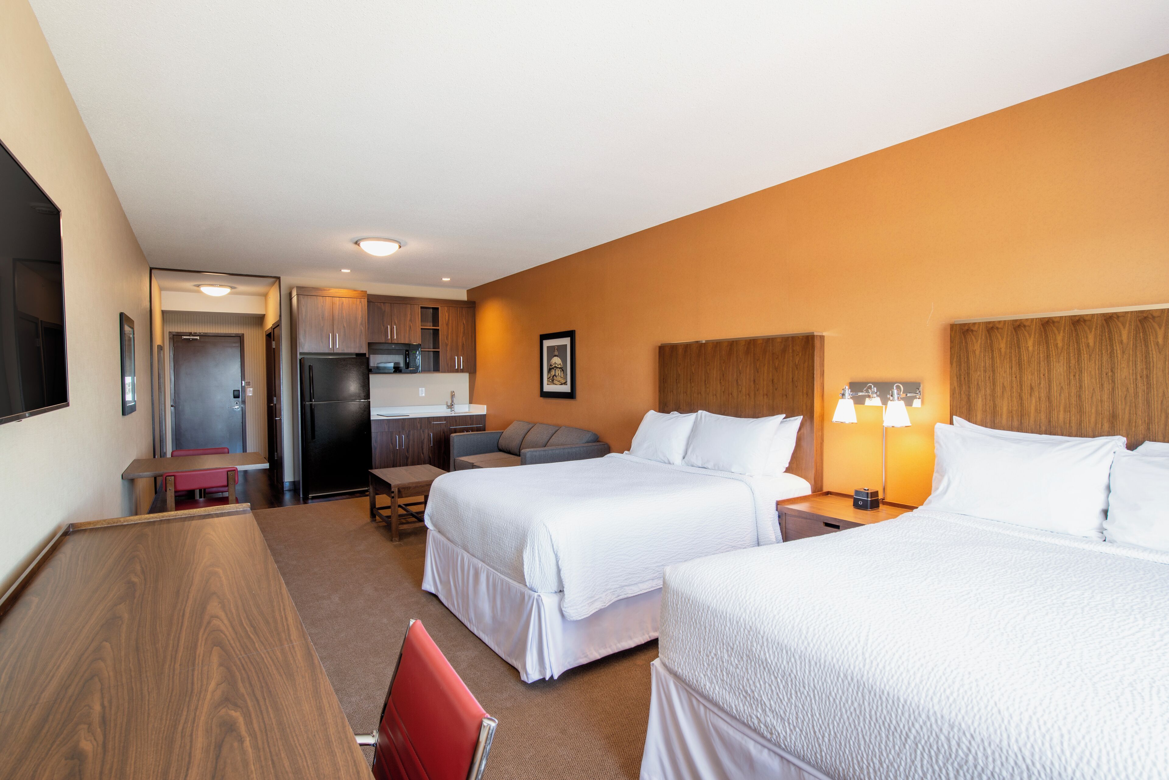 Chambre, Plusieurs lits | Literie de qualité, coffre-fort, bureau