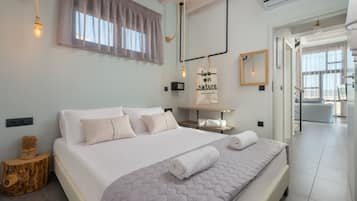 Roupas de cama premium, cofres nos quartos