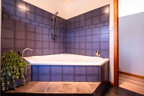 2 Bedroom House with Ocean Views | Hand-held showerhead - Beachcomber (Coles Bay)