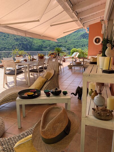 Villa with Sea and Mountains Panoramic breathtaking views.
