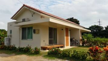 Façade de l’hébergement