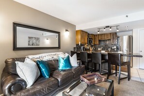 TV, fireplace - Prime Location: Steps to Park City Resort (Park City)