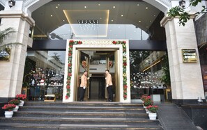 Entrada de la propiedad