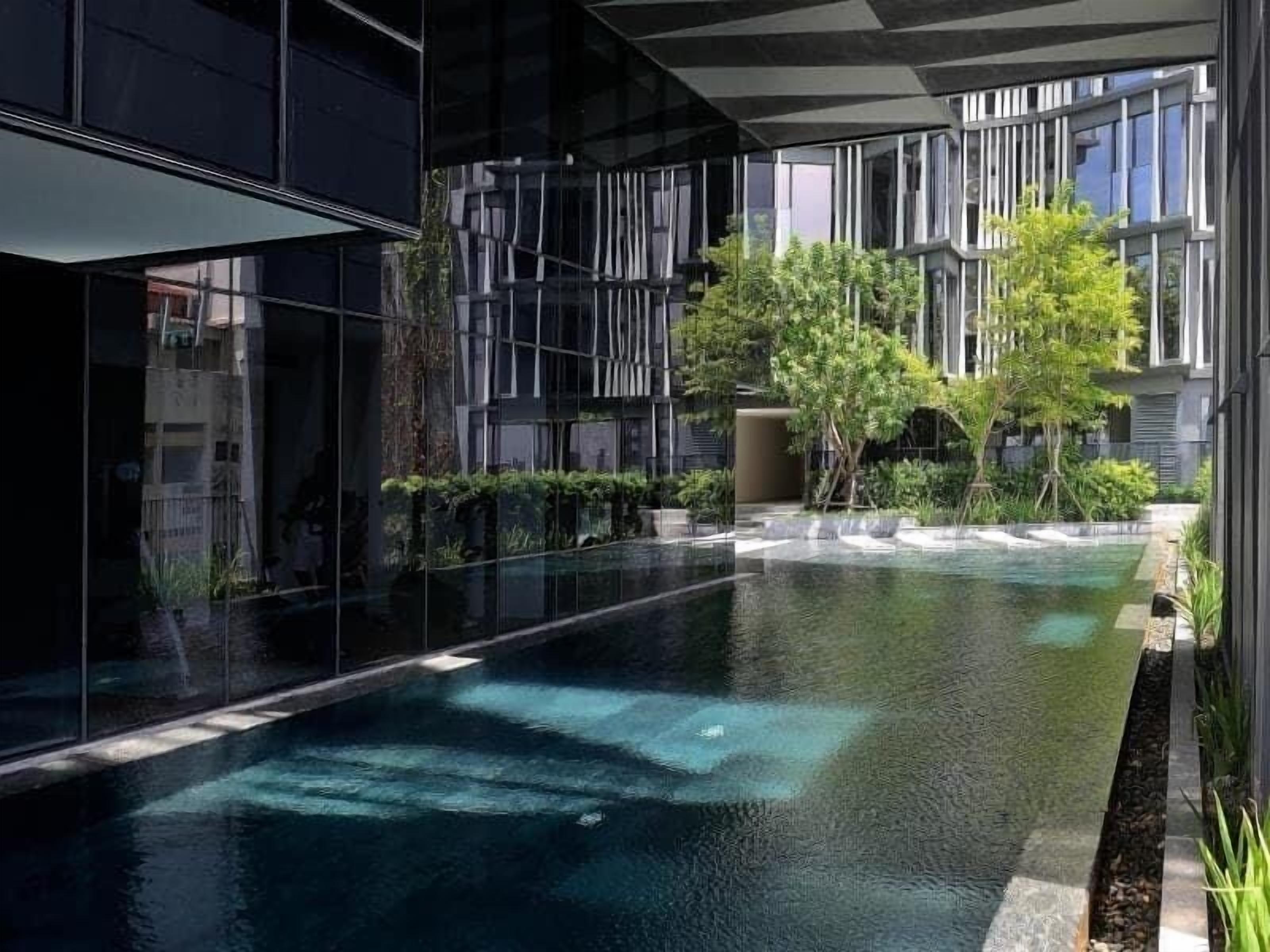 Alberca al aire libre 