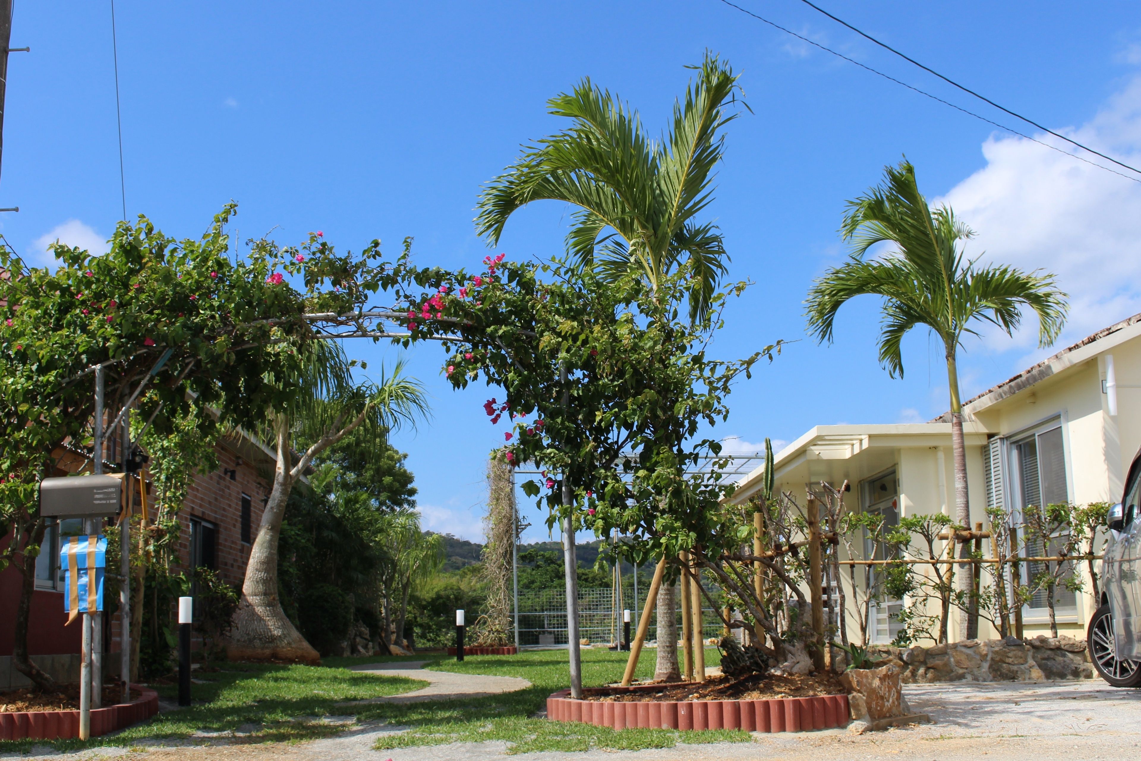 Façade de l’hébergement