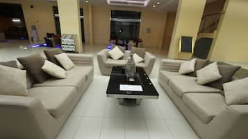 Sala de estar en el lobby