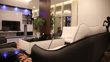 Sitzecke in der Lobby