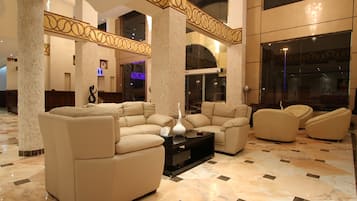 Sala de estar en el lobby