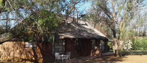 Fachada de la propiedad