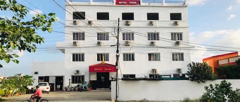 Fachada del alojamiento