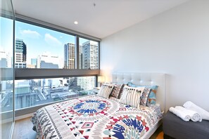 Departamento de diseñador, 2 habitaciones | 2 habitaciones y wifi gratis 