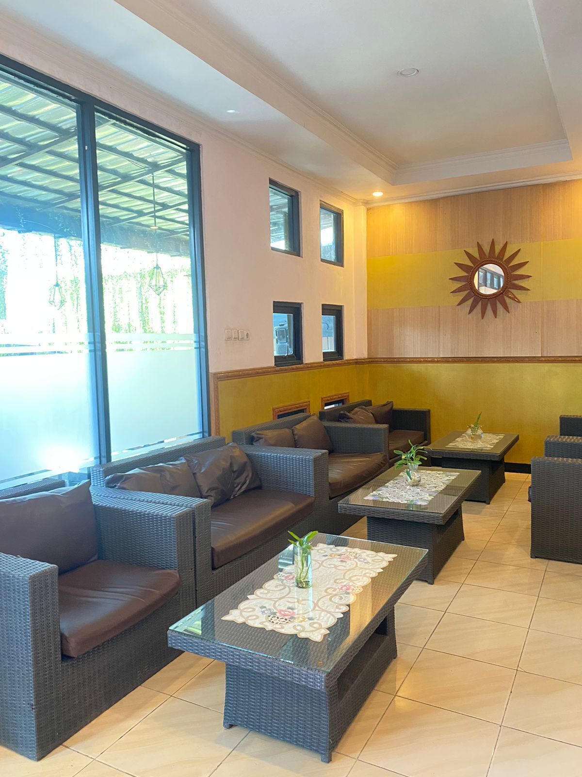 Khu tiếp khách ở sảnh