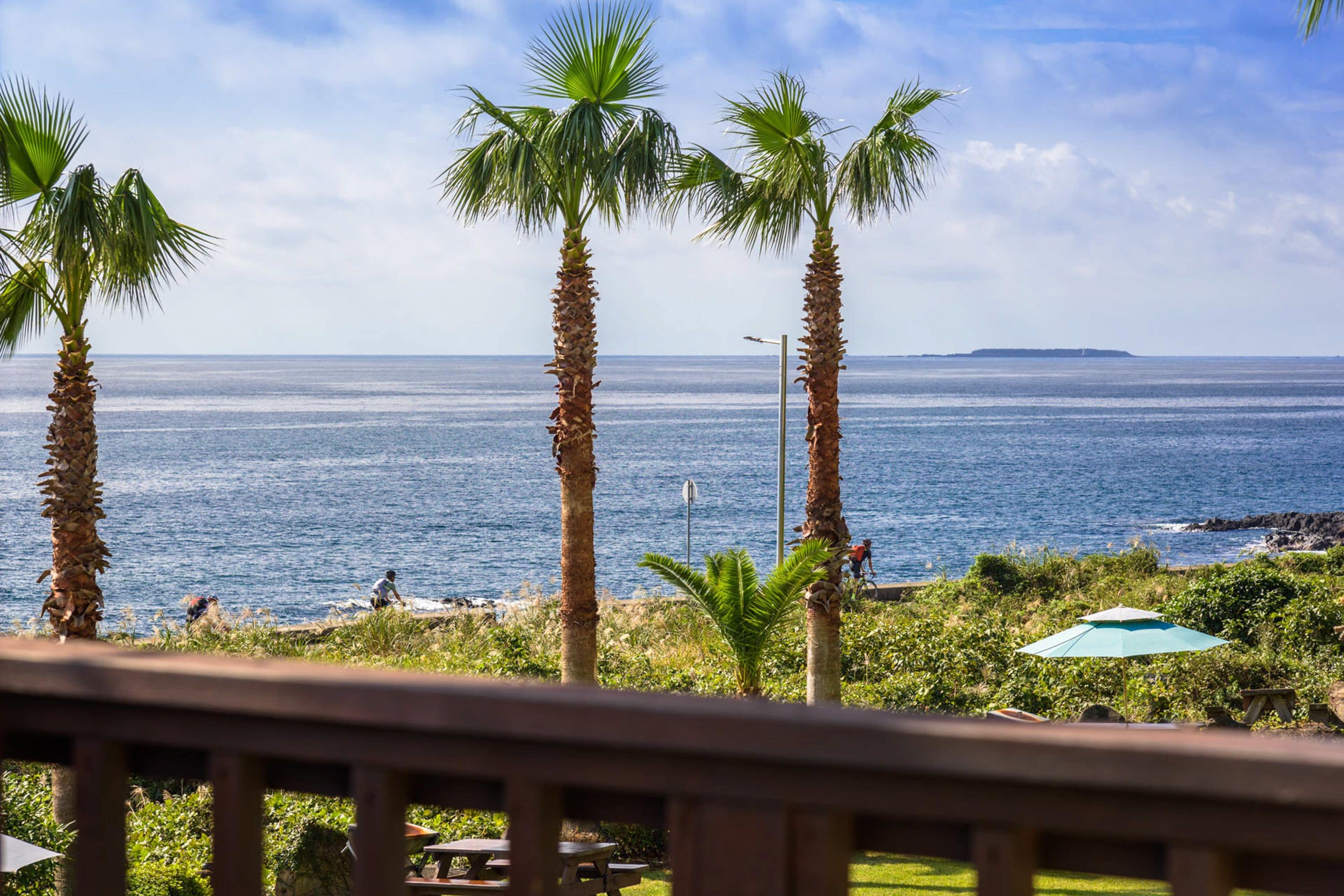 Utsikt fra overnattingsstedet