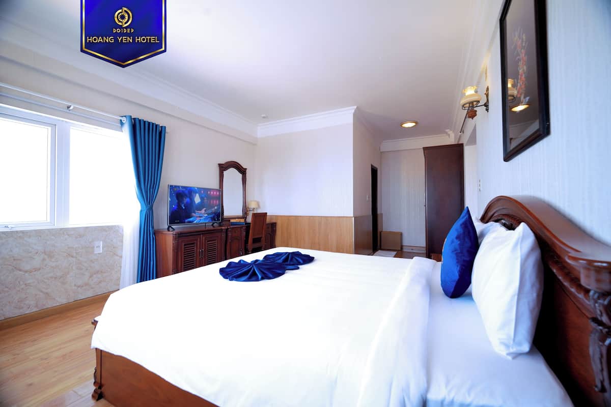 Tweepersoonskamer (Queen) | Een minibar, een bureau, gratis wifi