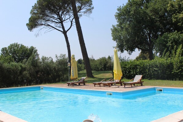 Seasonal outdoor pool