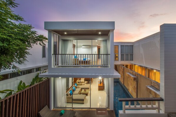 Terrace/patio - Private Villa with Pool near Laguna (Choeng Thale)