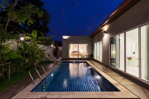 Terrace/patio - Private Villa with Pool near Laguna (Choeng Thale)